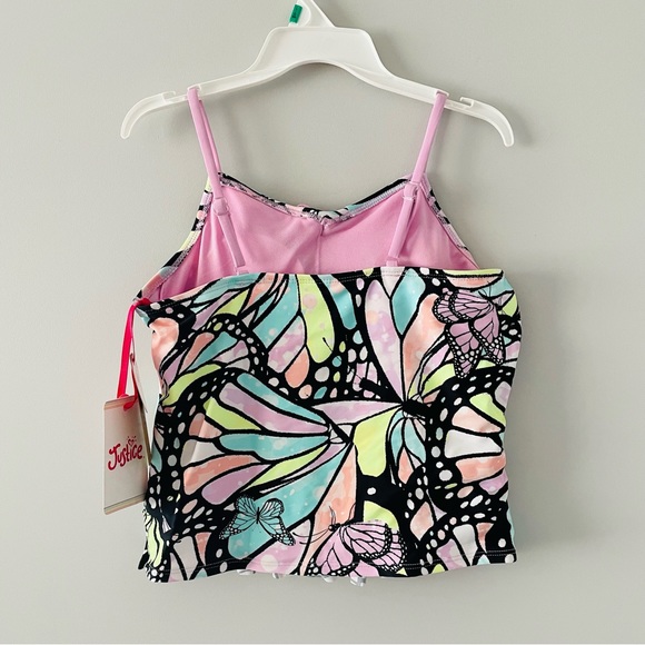 Justice Girl’s 2pc Swimsuit size 12/14 - Picture 3 of 10